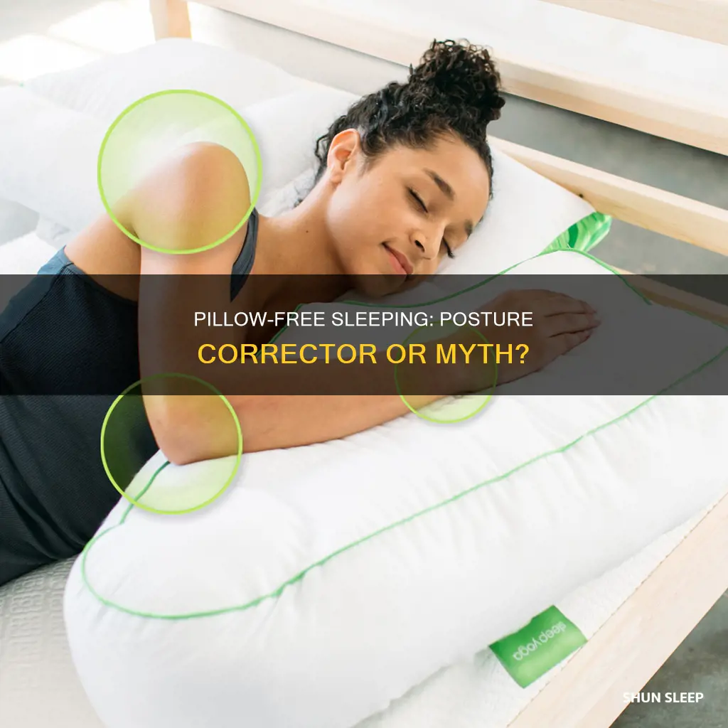 does sleeping without a pillow fix posture