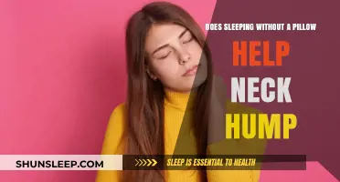 Sleeping Without a Pillow: Can It Reduce Neck Hump Effectively?