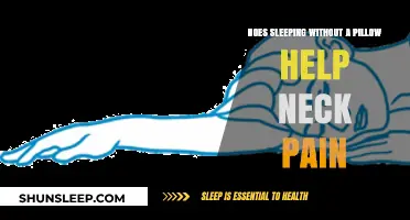 Sleeping Without a Pillow: Neck Pain Relief or Myth?