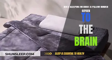 Pillow-less Sleep: Brain Oxygen Restriction?