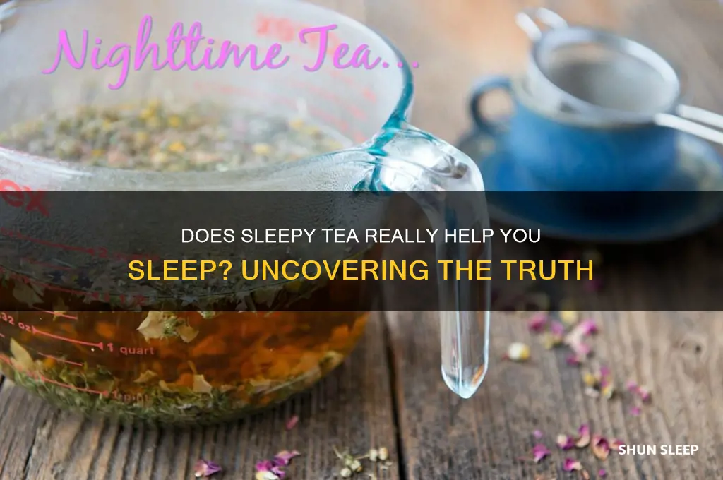 does sleepy tea help you sleep