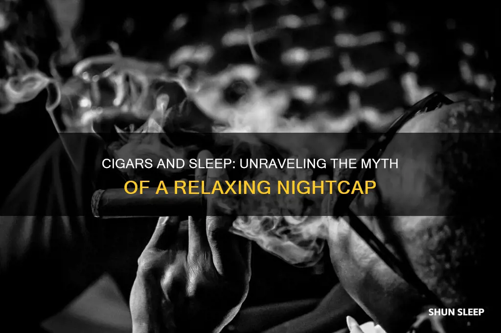 does smoking a cigar help you sleep