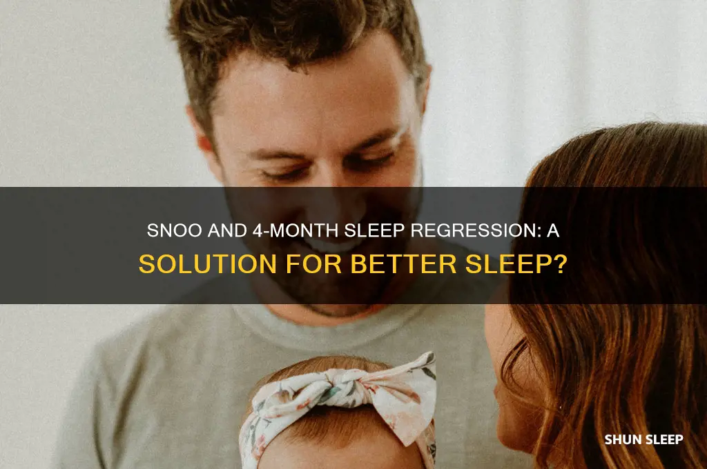 does snoo help with 4 month sleep regression