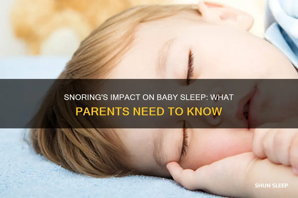 does snoring affect a baby