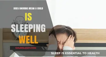 Snoring Kids: A Sign of Healthy Sleep?