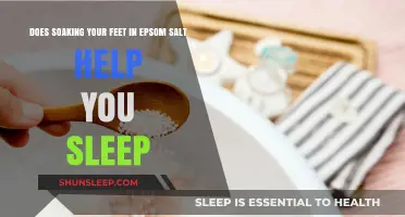 Epsom Salt Foot Soaks: A Natural Sleep Aid or Myth?