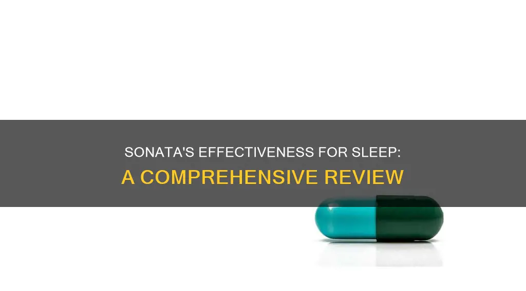 does sonata work for sleep