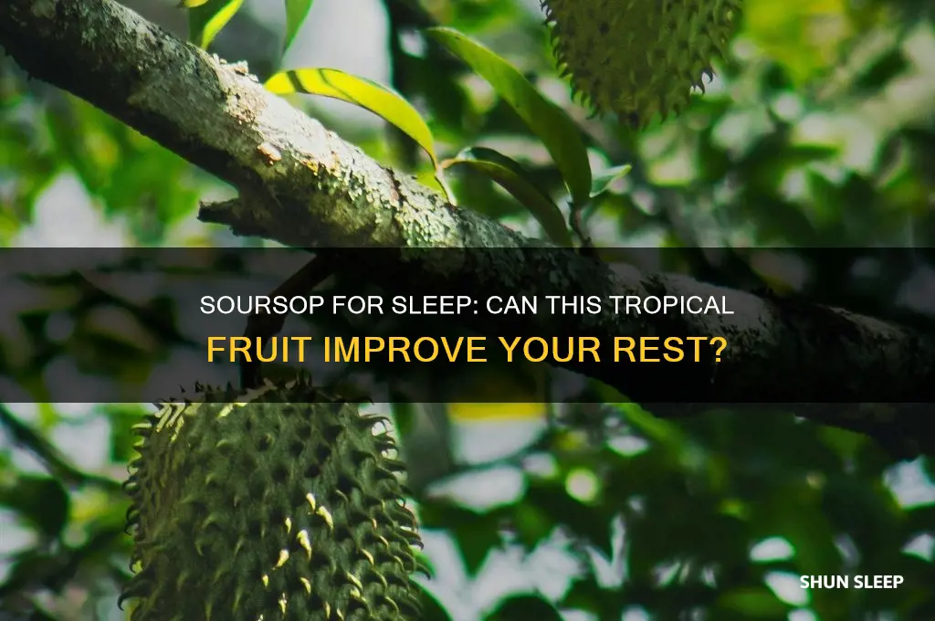 does soursop help you sleep