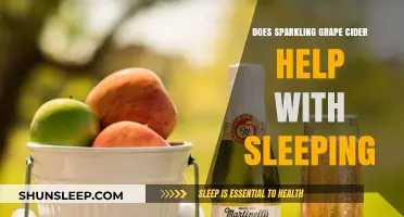 Sparkling Grape Cider and Sleep: A Natural Remedy or Myth?