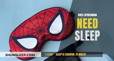 Spiderman's Sleep: Does He Need It?
