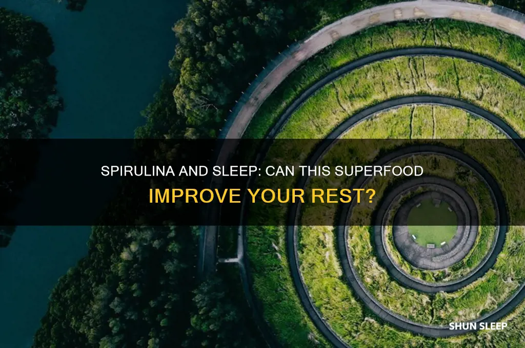 does spirulina help with sleep