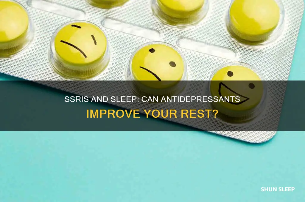 does ssri help sleep