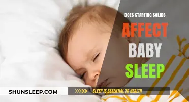 Starting Solids: Impact on Baby Sleep Patterns and Nighttime Rest