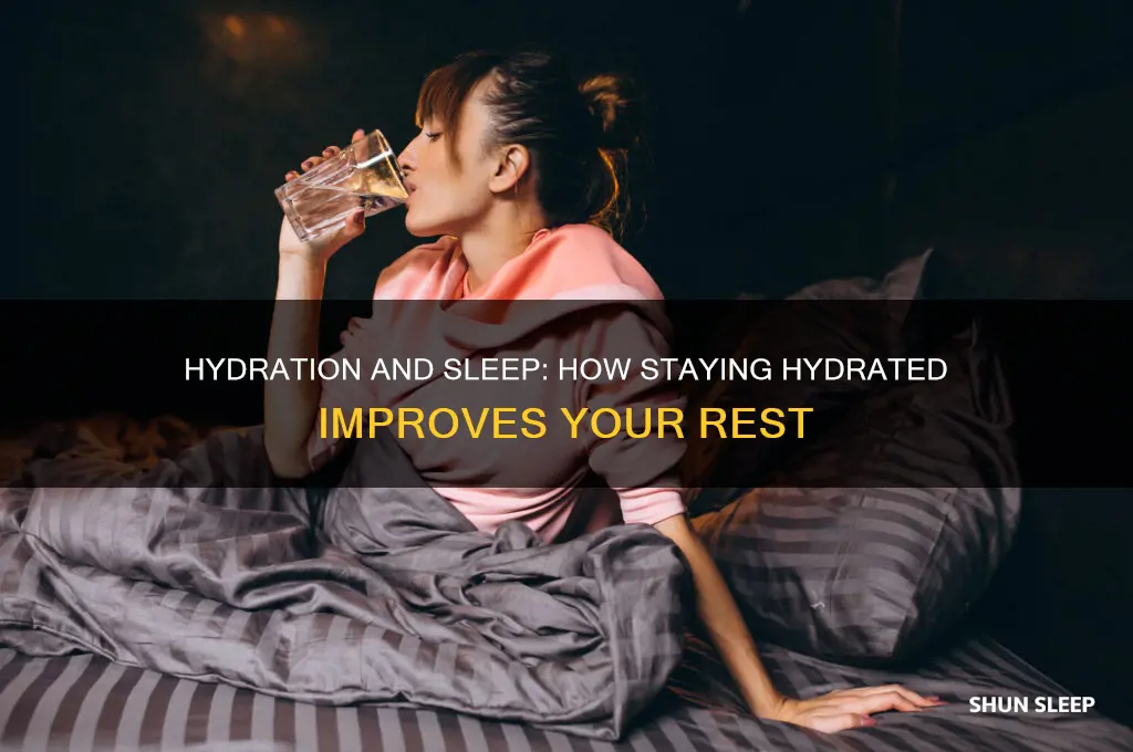 does staying hydrated help you sleep