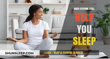 Staying Still for Better Sleep: Fact or Fiction?