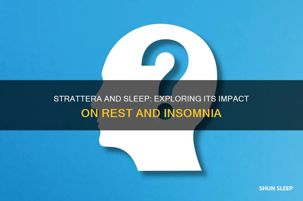 does strattera help with sleep