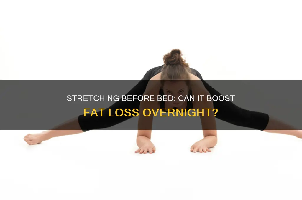 does strecthing before sleep help fat loss