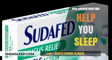Sudafed Nighttime for Sleep: Does It Really Help You Rest?