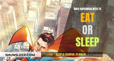 Superman's Biological Needs: Eating and Sleeping Explored
