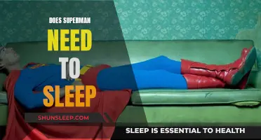 Superman's Sleep: Does He Need It?