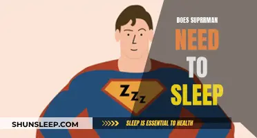 Superman's Sleep: Does He Need It?