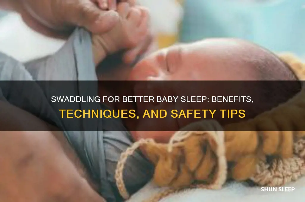 does swaddling help baby sleep