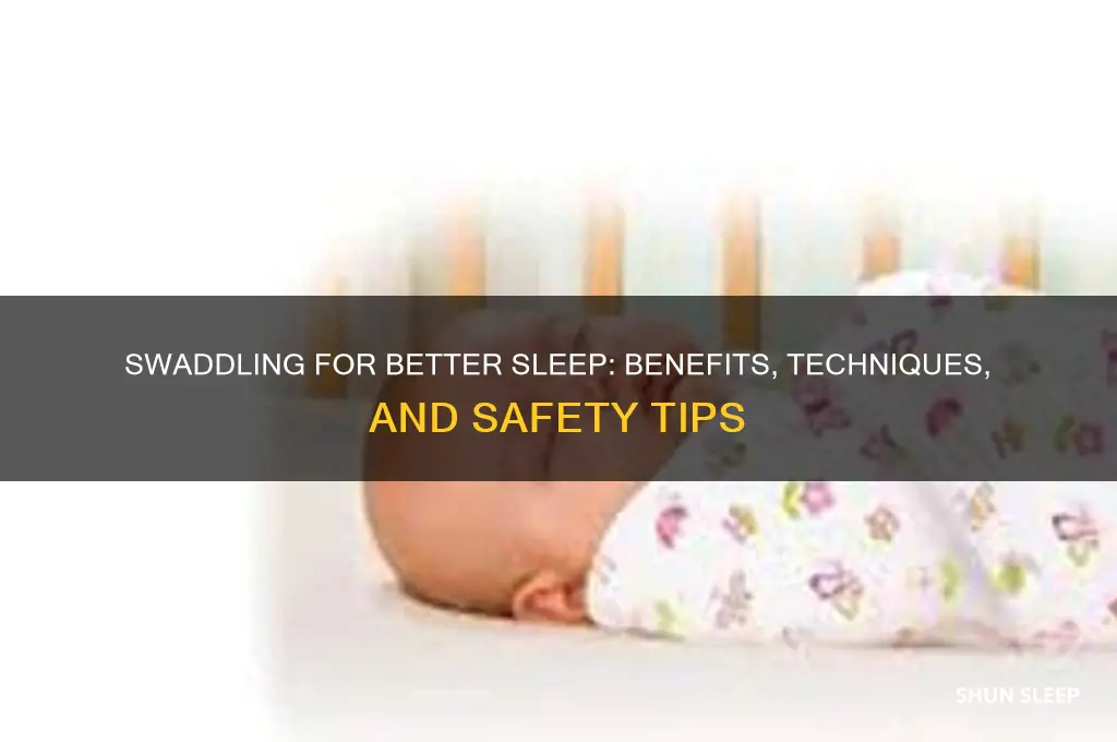 does swaddling help sleep