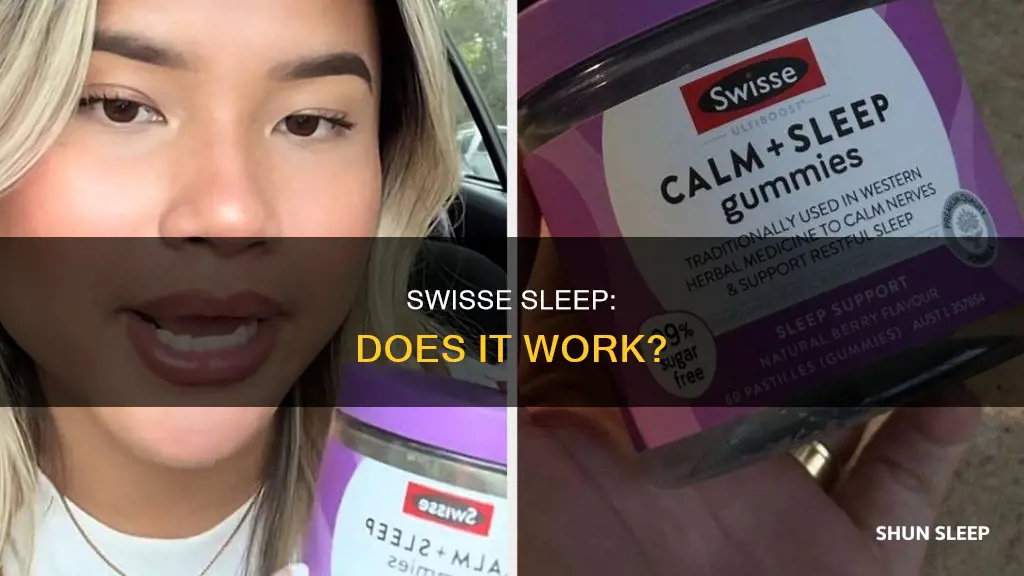 does swisse sleep work