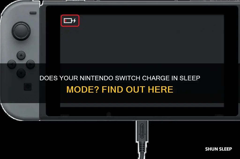 does switch get charged in sleep mode