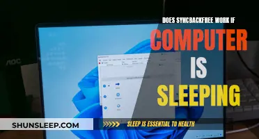 SyncbackFree Functionality While Your Computer Sleeps