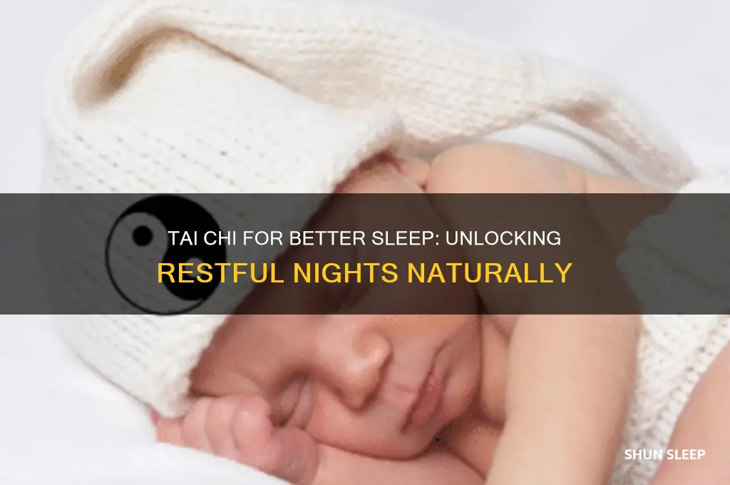 does tai chi help with sleep