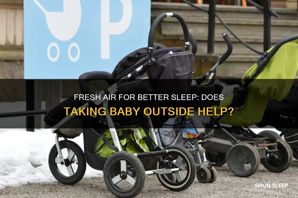 does taking baby outside help sleep