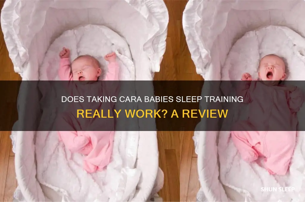 does taking cara babies sleep training work