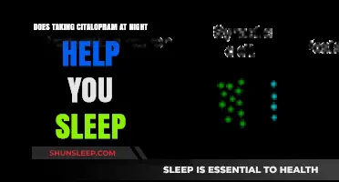 Citalopram at Night: Can It Improve Your Sleep Quality?