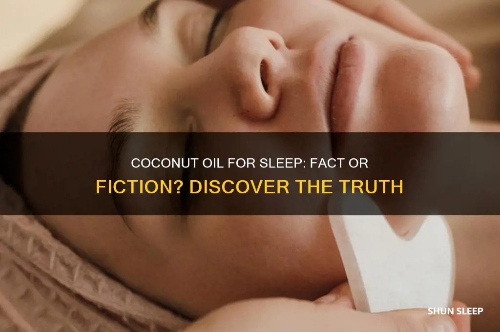 does taking coconut oil help u sleep