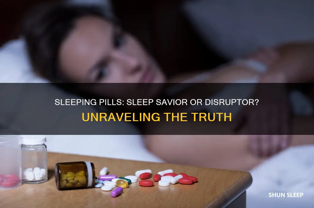 does taking sleeping medicine help or mess up your sleep