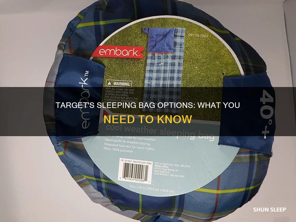 does target have sleeping bags