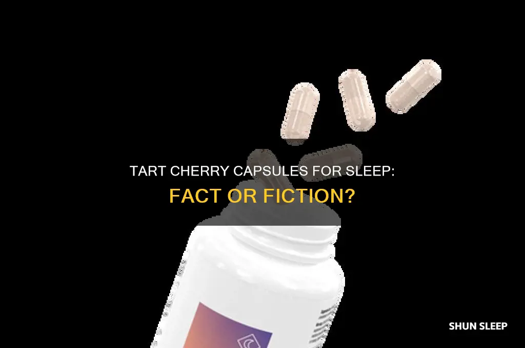 does tart cherry capsules help you sleep