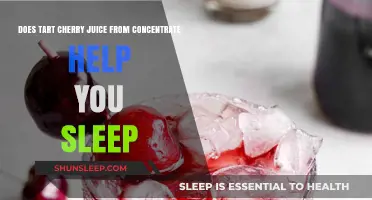 Tart Cherry Juice Concentrate: A Natural Sleep Aid?