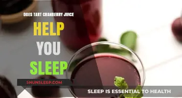 Can Tart Cranberry Juice Improve Your Sleep Quality? Find Out