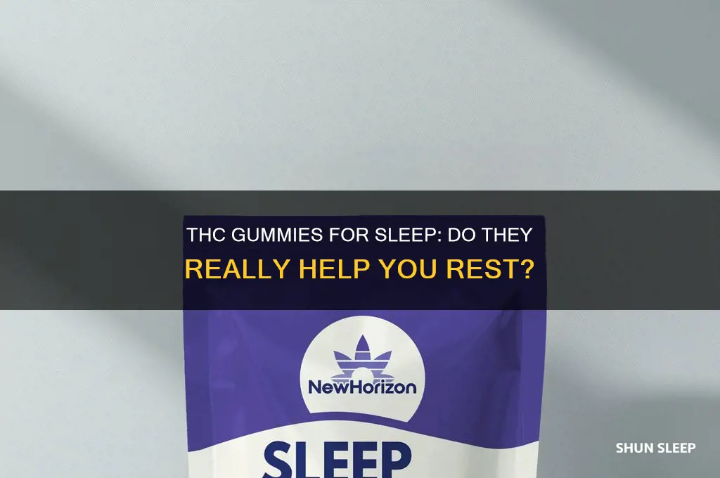 does thc gummies help you sleep