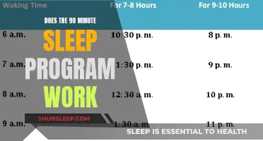 Exploring the Effectiveness of the 90-Minute Sleep Program