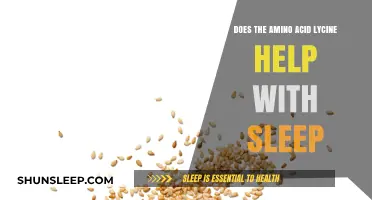 Can Lycine Improve Sleep Quality? Exploring the Amino Acid's Benefits