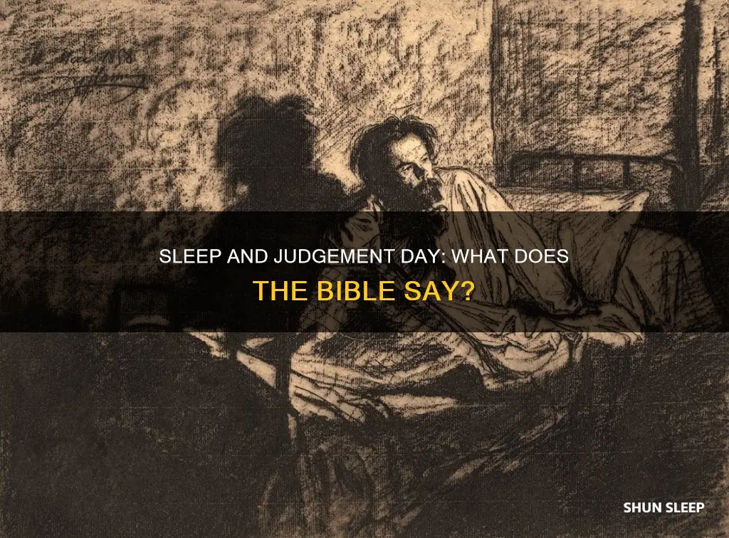 does the bible say your sleep until judgement day