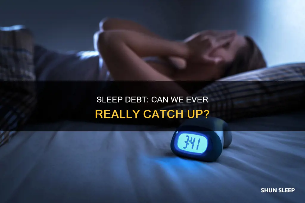 does the body need to catch up on sleep