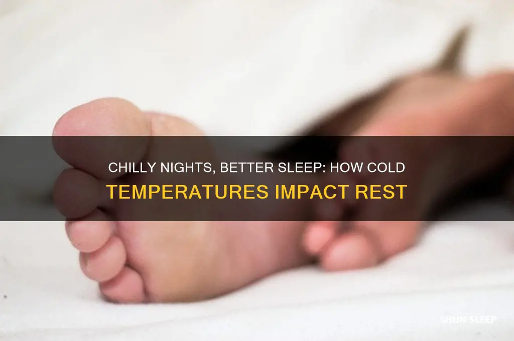 does the cold help you sleep