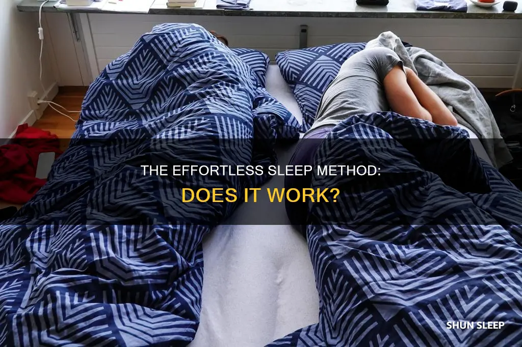 does the effortless sleep method work