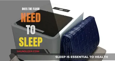 The Flash's Sleep: A Superhuman's Need for Rest
