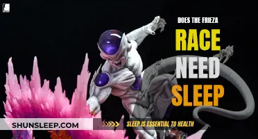 The Frieza Race: Do They Need Sleep?