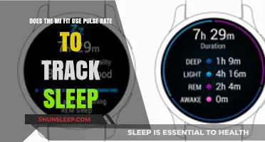 Mi Fit: Using Pulse Rate for Sleep Tracking
